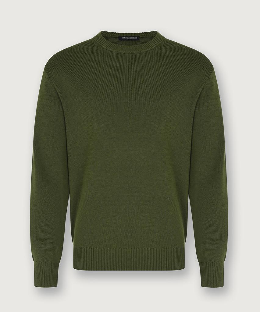 THEKNITCOMPANY (M) Шерстяной свитер с круглым вырезом Baltur 6 цветов (Тип А)