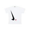 Comme des Garcons Play x Nike Play Together Женская футболка с коротким рукавом Белая AE-T401-051-1
