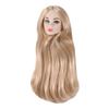 With Make-up Supermodel Doll Head Curly Hair 30cm Dolls Head For Girls 1/6 Doll Head  DIY Toys