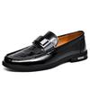 Men's Shoes Spring Leather Shoes Men's Gloves Men's Loafers Metal Buckle Business Casual Shoes Large Size Driving Shoes Men's