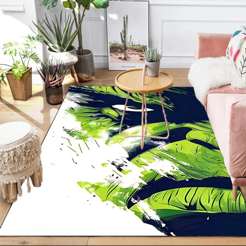 Superhero Power Burst Area Rug Suitable for Indoor And Outdoor,Carpets for Kitchens, Homes, Offices, Living Rooms,Home Decor,Christmas Gift