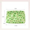 Mini Fruit Printed Cute Makeup Storage Bag Lipstick Cosmetic Bag Earphone Key Shrapnel Sanitary Napkin Bag Cute Women Coin Purse