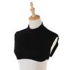 New Womens Muslim Modal Fake False Collar Islamic Hijab Extensions Turtleneck High Neck Cover Warmer Bright Solid Color Half Top