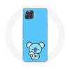 Case for Oppo A93 Bangtan BTS BT21 Koya RM Blue Background