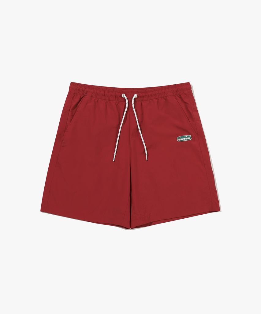 Diadora Удобные Красные Плетеные Шорты на Полставки
