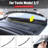 For Tesla Model 3 Y Hood Sealing Strip 1 Set Modification Accessories Seals Trim Front Chassis Cover Water Strip Air Inlet Protective Cover