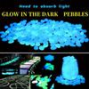 Glow-in-the-Dark Pebbles1000-2000pcsColorful Glowing Plastic Stones Reusable Wedding Party Garden Landscape Decoration