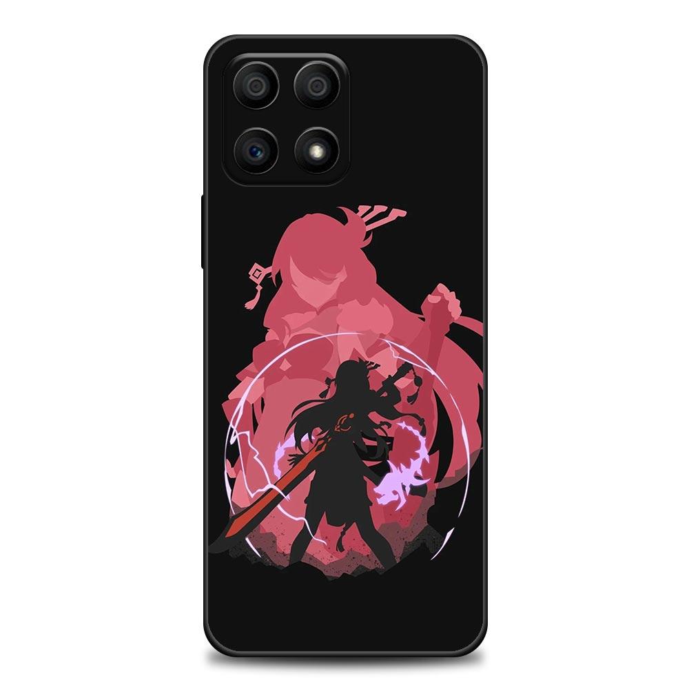 Чехол для телефона Genshin Impact с аниме играми для Honor 50 30 10 Lite 30i 20 20e 9A 9C 9X Pro 8X Nava 8i 9 Y60, мягкие силиконовые чехлы