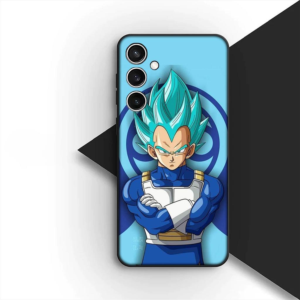 Vegeta Dragons Gokus Balls Super Cover for Samsung Galaxy S22 S21 S20 FE Ultra Plus A07 A15 A16 A17 A25 A37 A57 + Phone Case
