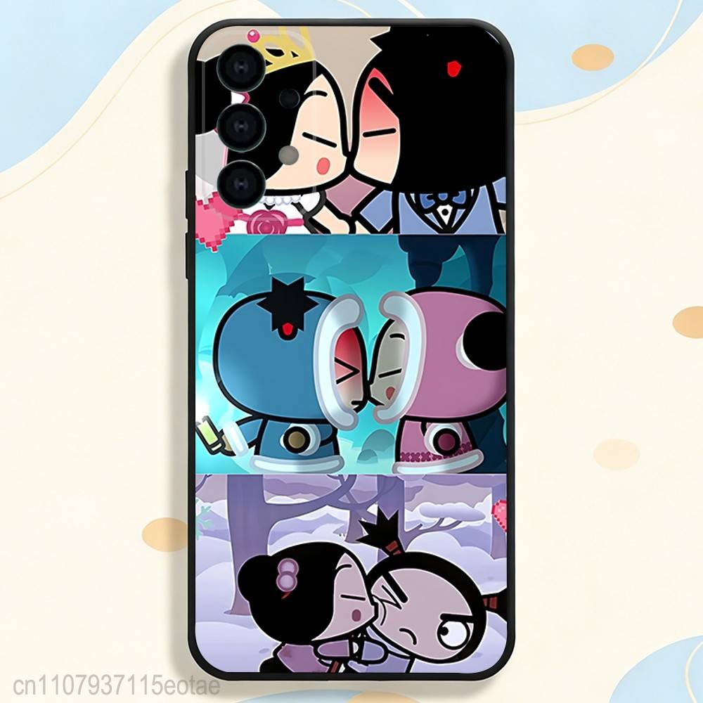 P-Pucca-as Cartoon G-Garu-us Phone Case Silicone Soft For Samsung S26,S25,S24,S21,S22,S23,S30,Ultra,S20,Plus,Fe,Lite