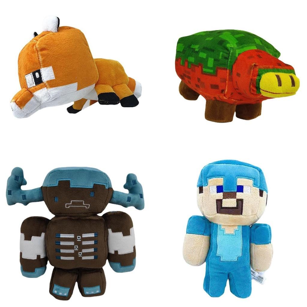 Плюшевая игрушка Minecraft Кукла Мягкая набивная фигурка Короткий плюшевый материал 20-23 см высота