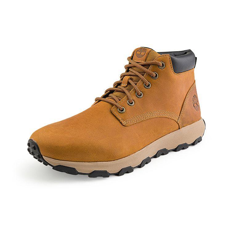 Timberland Чукка кожа повседневная амортизирующая средняя верхняя функциональная обувь для активного отдыха мужская обувь пшеничного цвета A5Y7HW