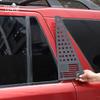 FOR LAND ROVER FREELANDER 2 2007-2015 Aluminium Alloy Exterior Details Car Rear Window Glass Guard Plate Car Accessories