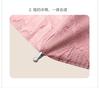 Double Layer Double-Sided Flower Black Adhesive Sun Umbrella