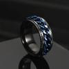 Новые крутые вращающиеся кольца из нержавеющей стали для пар, вращающиеся кольца для женщин и мужчин в стиле панк, подарок на вечеринку