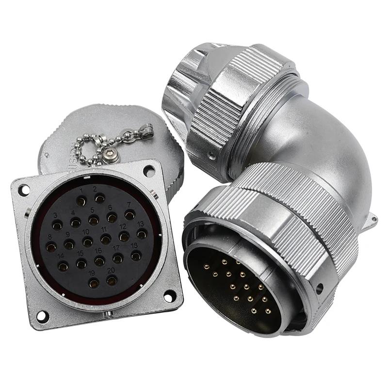 WEIPU WY48 TE TU ZG Z ZE M48 Industrial Aviation Connector Electrical AC/DC Power Adapter 5 7pin 20pin 27pin 38pin 42pin IP67