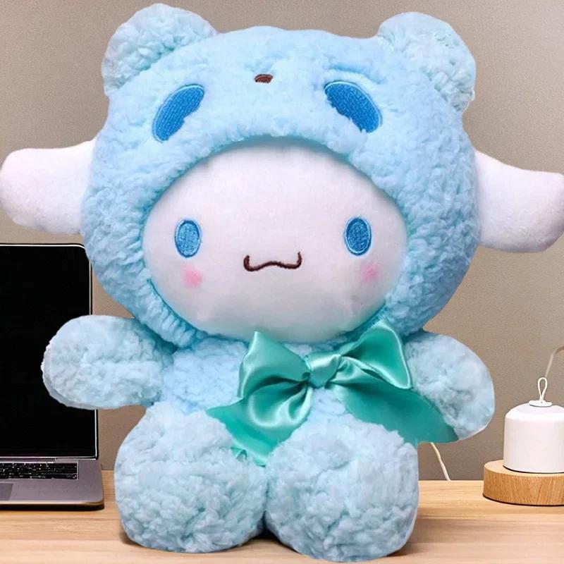 Sanrio Plush Kawaii Sanrio Kuromi My Melody Cinnamoroll Plush Toys Doll Pillow Anime Cartoon Kids Gifts Room Decoration Dolls