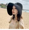 Женская летняя кепка с козырьком, складная солнцезащитная шляпа с широкими полями, пляжная шляпа, женская пляжная кепка с защитой от ультрафиолета