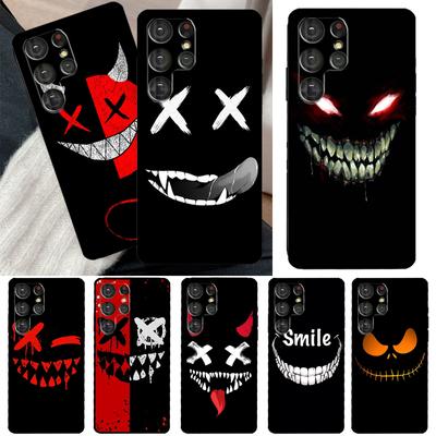Чехол Scary Smile Skeleton Devil для Samsung Galaxy S22 Ultra S20 FE Note 20 Note 10 S8 S9 S10 Plus S21 Ultra Cover