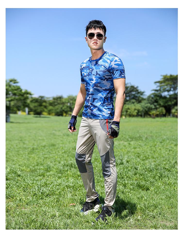 Мужские быстросохнущие ветрозащитные брюки для хайкинга - Тонкие, эластичные, дышащие, с защитой от солнца, больших размеров для занятий спортом на открытом воздухе и альпинизма.