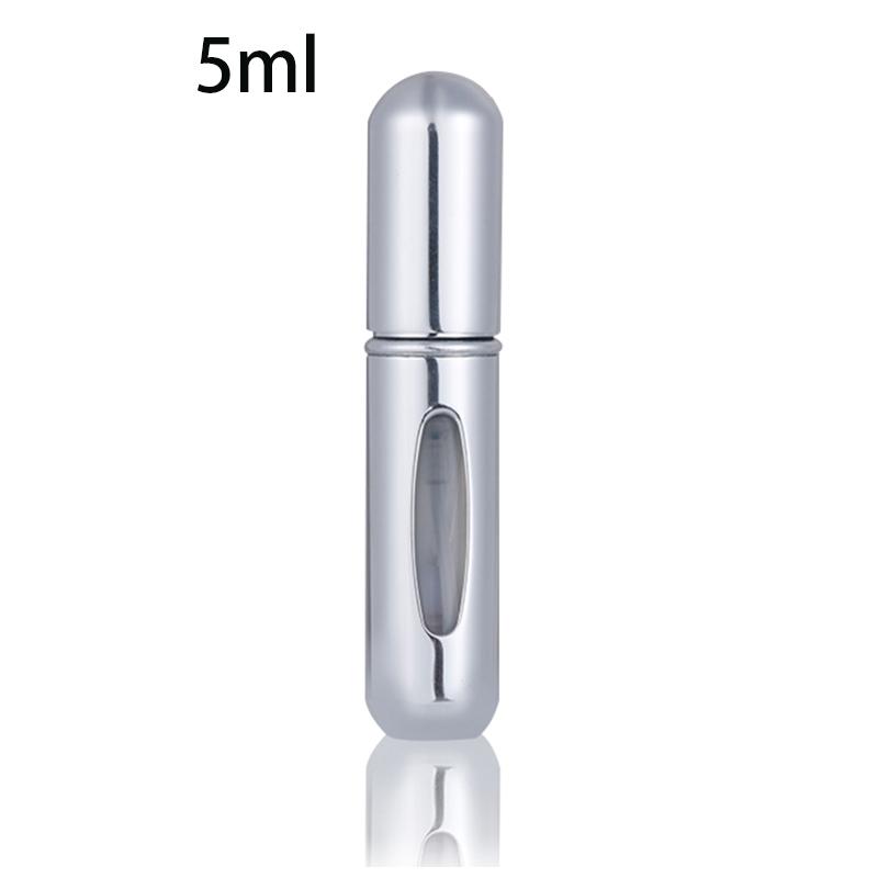 Refillable Mini Perfume Bottle Portable Cosmetic Bottle Spray Bottle Atomizer Spray Container Travel Refillable Bottles 5ml KTY