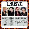 Фотокарточки из альбома XLOV UXLXVE и бонусные карточки в стиле Хару Jump Up UNLOVE Edition.