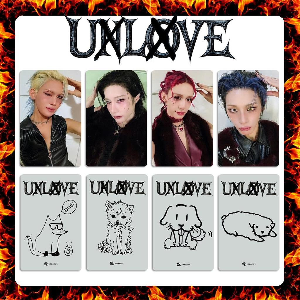 Фотокарточки из альбома XLOV UXLXVE и бонусные карточки в стиле Хару Jump Up UNLOVE Edition.