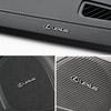 fxcr3 5/10Pcs 3D Aluminum Car Audio Stereo Speaker Badge Emblem Sticker For Lexus GX470 RX330 Ct200h IS200 RX450h IS300h NX300h UX RX