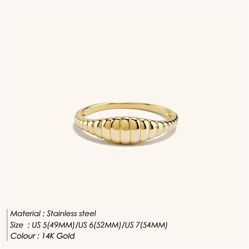Модное кольцо Кольцо из нержавеющей стали 316L Anillo Ringen Mujer Женские кольца Bague Парная бижутерия Модные подарки Не выцветает