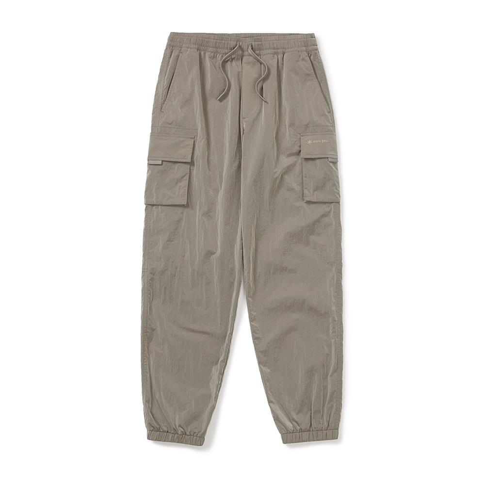 [Snowpeak] Bright Cargo Jogger Pants Tan Gray (S24FUFPT70)