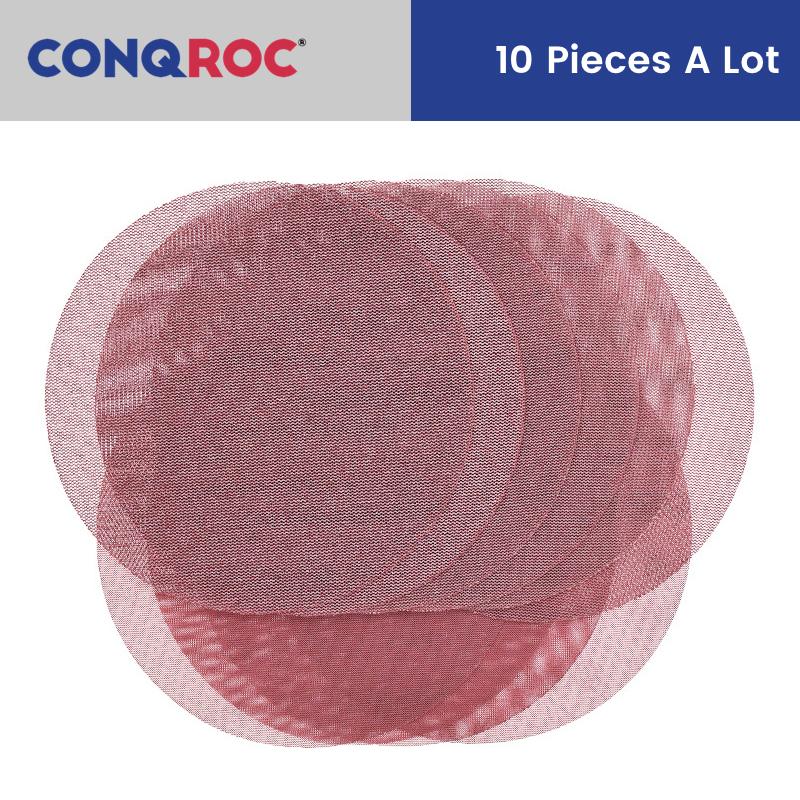10-Piece 225mm(9-Inch) Dust Free Sanding Discs Mesh Grid Aluminum Oxide Dry Sandpapers Hook and Loop Grit P80~800
