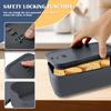 Medication Password Locking Box  Versatile Safe Small Lockable Storage Box for Home Office Travel Medicine and Food Organizer
