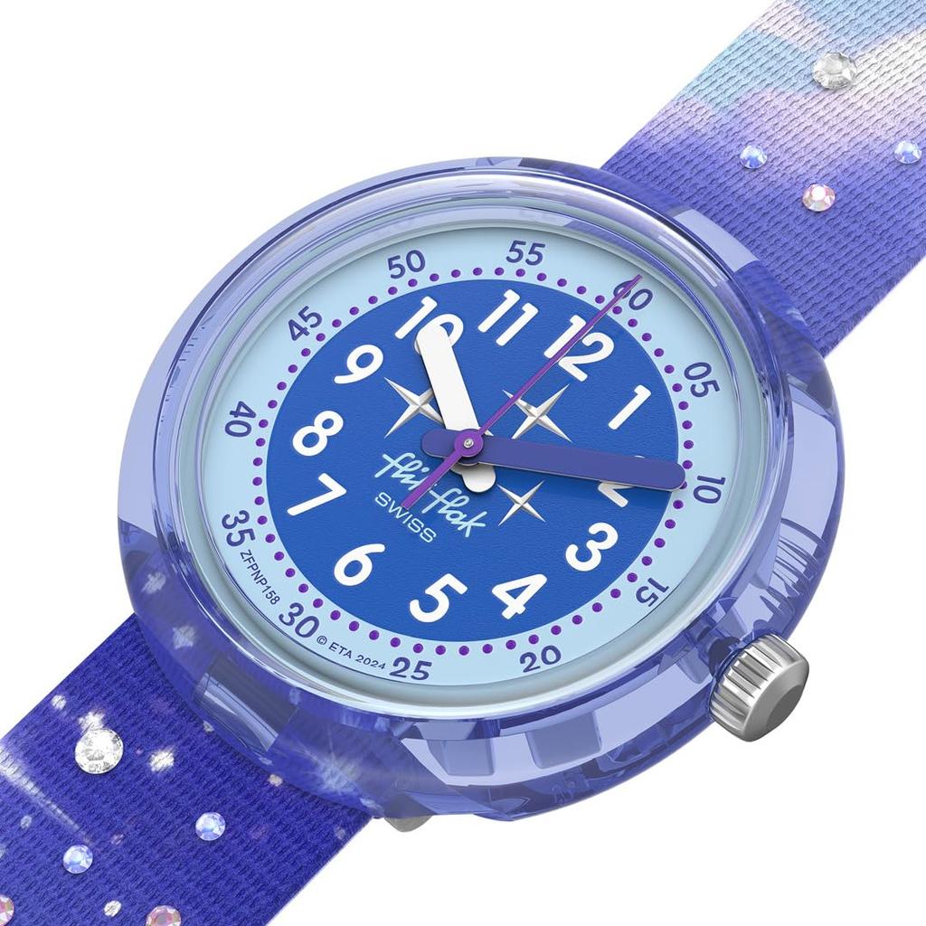Flik Flak Watch MYSTIC CLOUDS FPNP158 Kids'