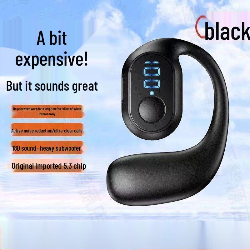 Long-Lasting Bluetooth Headphones with In-Ear and Over-Ear Options & Digital Display