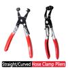 Клещи для хомутов шлангов Утолщенная рукоятка Съемник хомутов Повышенная прочность Фиксация Клещи для хомутов автомобильных шлангов Комфорт Плоская лента Кольцо Хомуты для трубок