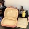 Portable Cosmetic Bag Large Capacity Toiletry Bag Fashion Makeup Bag  Women