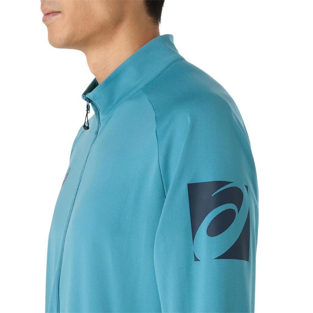 Тренировочная одежда Dry Stretch трикотажная куртка 2031E986 унисекс для взрослых 401 3XL [ASICS] (Атлантида Блю)