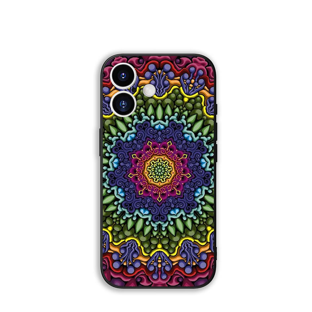 for Samsung Galaxy A07 A13 A12 A23 A50 A51 A52 A53 A70 A71 A72 A04 Note 20 9 8 10 Case Floral Paisley Flower Mandala Texture