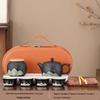 Chaxun Black Pottery Travel Tea Set