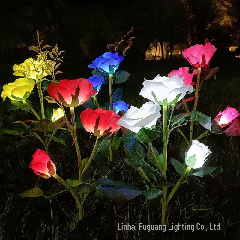 Садовый фонарь "Солнечный подсолнух" (Lycoris Radiata) - Уличный ландшафтный светильник для двора