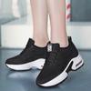 Spring New Women's Inner Heightening Thick-soled Air Cushion Sports Shoes Casual Travel Shoes Wedge Heel Single Shoes Lightweight