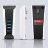 AQIDAP USB-хаб для расширения USB-портов, USB-удлинитель, совместимый с игрой PlayStation 5, включает 4 USB, 1 для зарядки USB и 1 порт, 5-портовый PS5, высокоскоростной