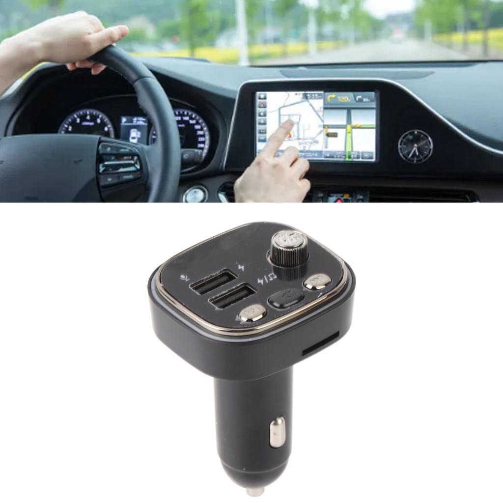 Car MP3 Player Fast Charging Hands   Calling   FM Transmitter Wireless Radio Adapter