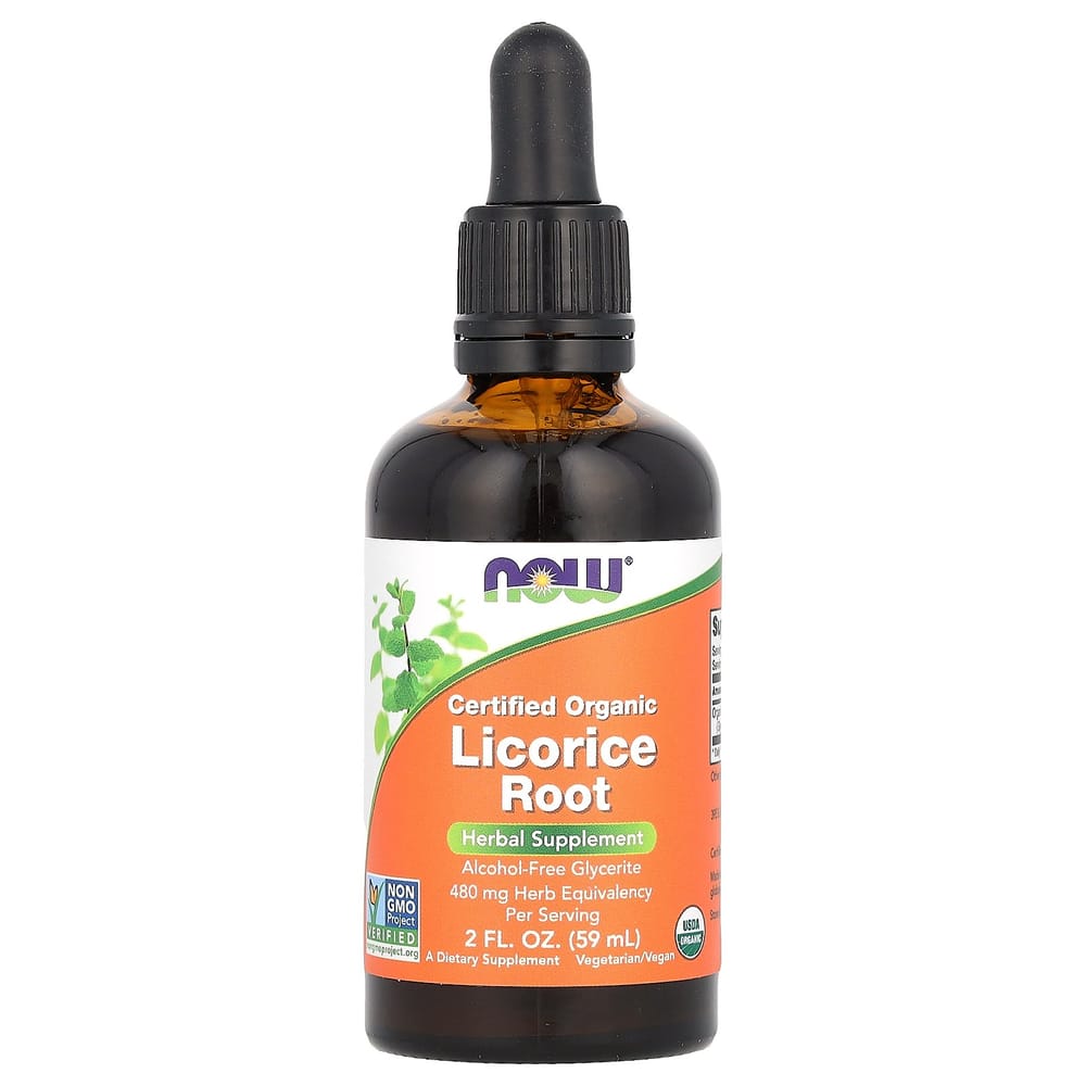Now Foods Licorice Root Liquid Extract, 59ml (2 fl oz)