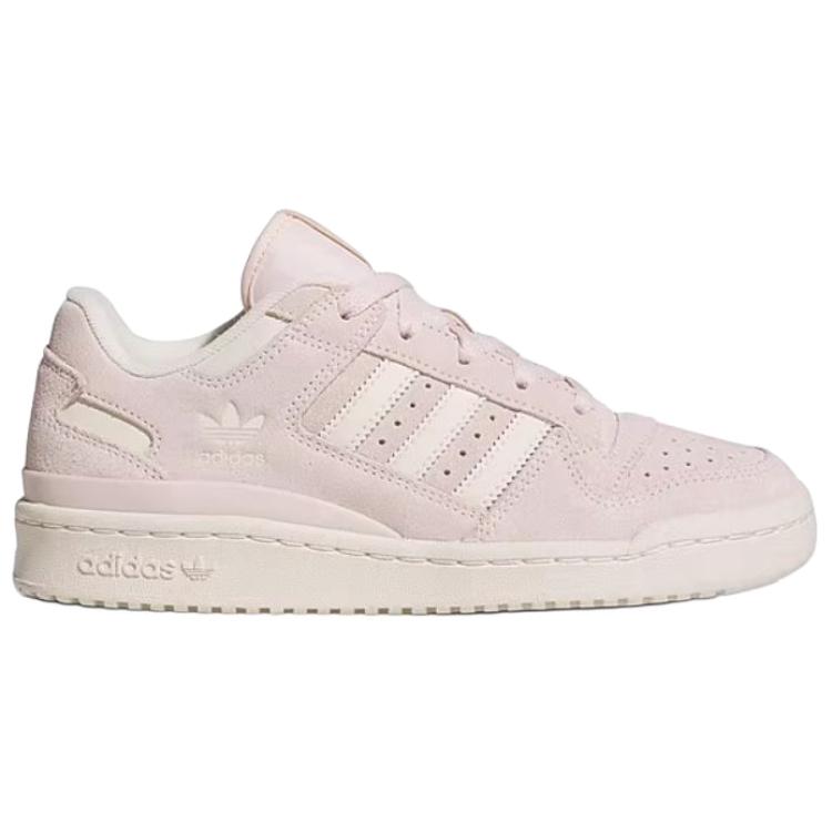 adidas Originals Forum Low CL Мягкие Удобные Дышащие Низкие Кеды для Скейтбординга Женские Кроссовки Розовые JH7941