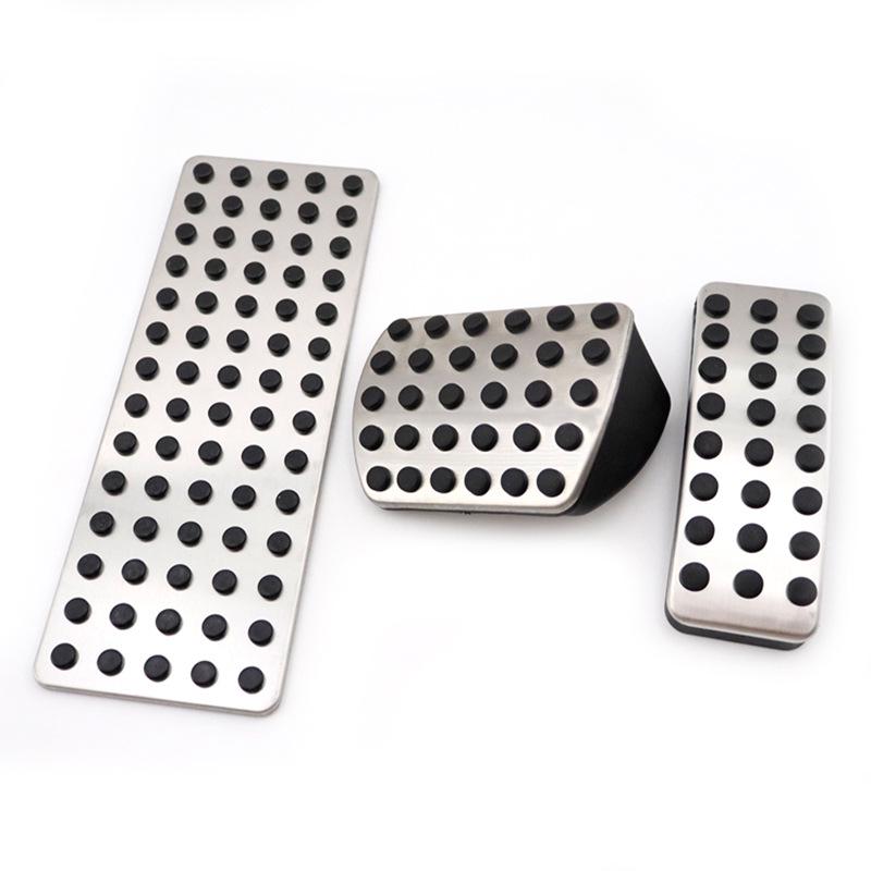 Non-Slip Pedal Set for Mercedes-Benz GLA: Accelerator, Brake, and Rest Area Decor Accessories