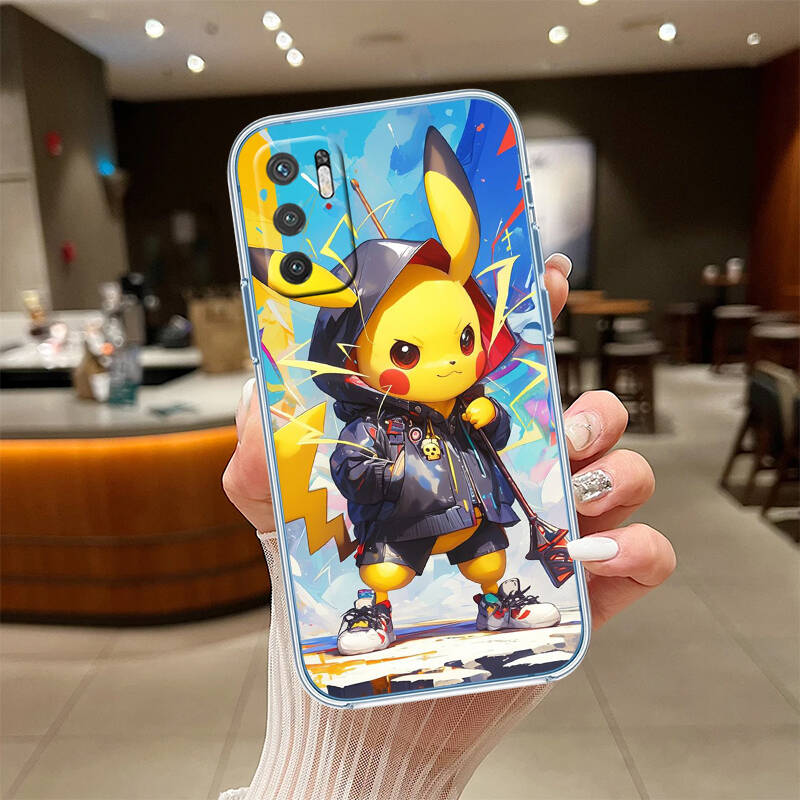 Мультяшный чехол Pokemon для Motorola E7 E22 E20 E13 E15 E22S E30 E40 G10 G20 G04 G22 G23 G05 G75 G35 G55 G6 G7 G8 G9 Plus Power Play