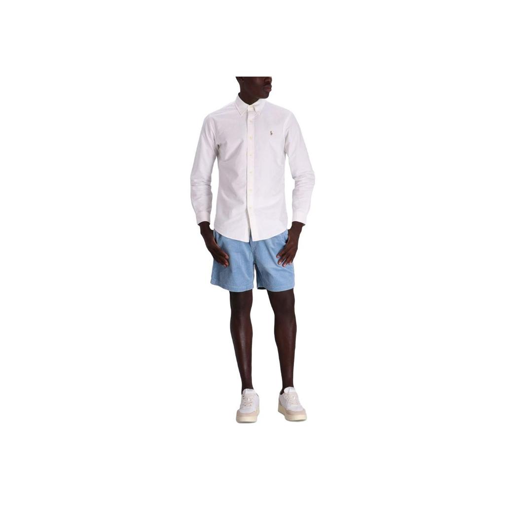 Polo Ralph Lauren однотонные прямые повседневные шорты со шнуровкой мужские шорты светло-голубые 710800214-029