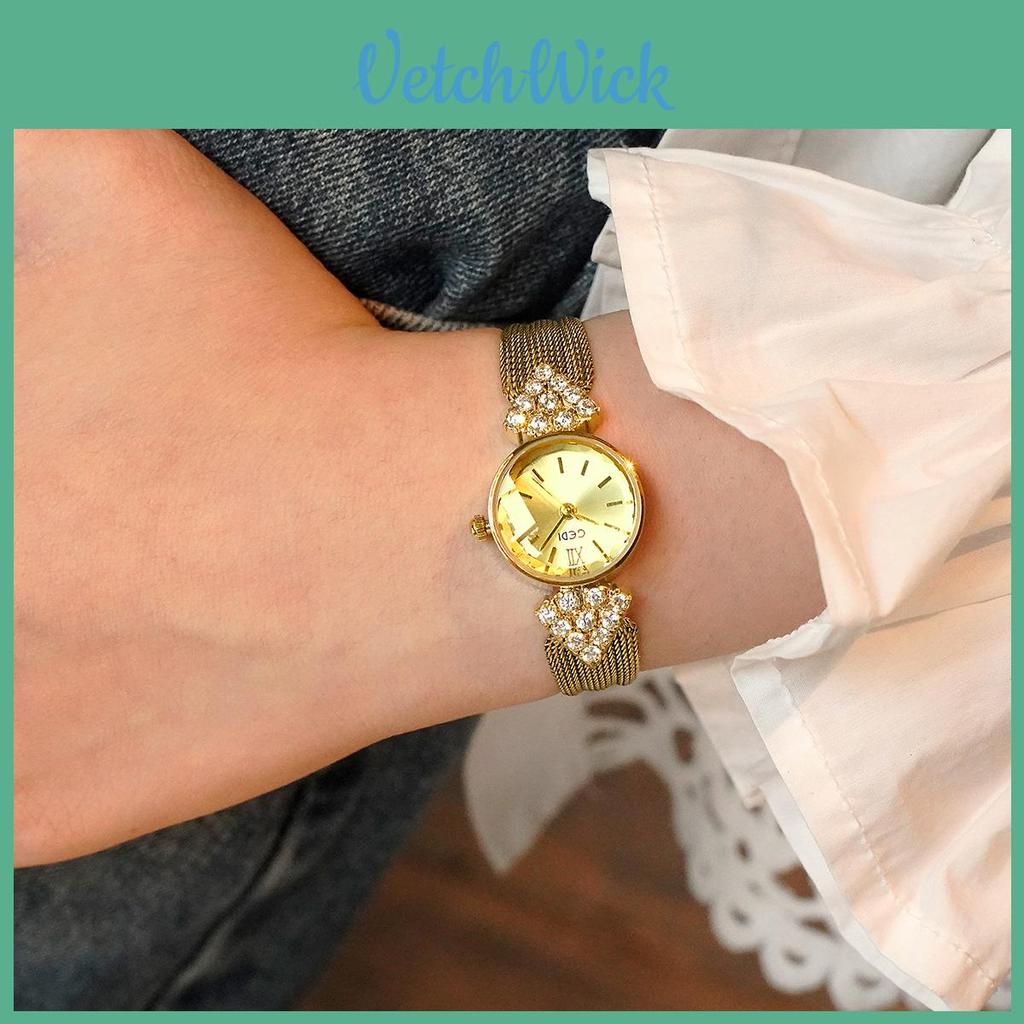 Gedi Retro Style Womens Quartz Wristwatch With Waterproof Function For Daily Wear