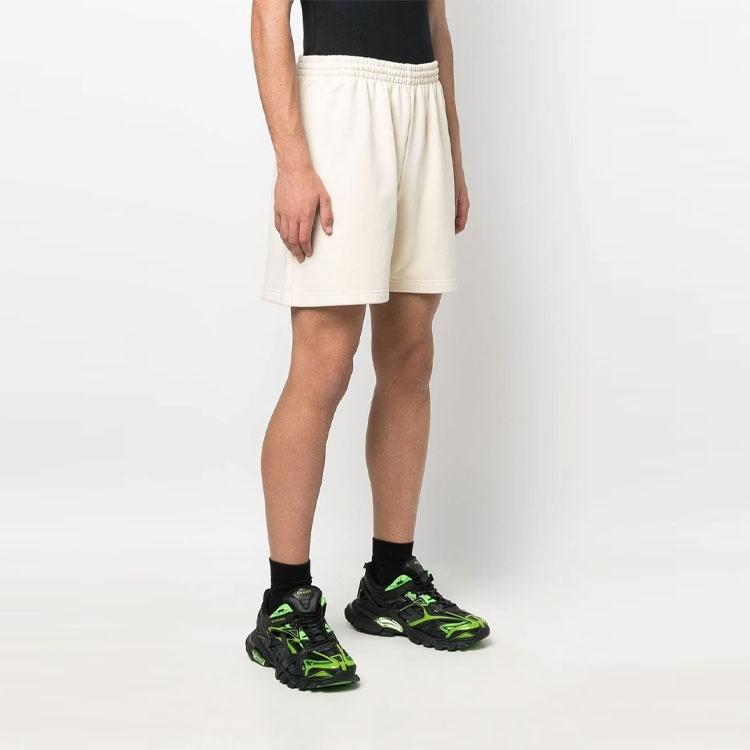 Balenciaga Political Campaign Sweat Shorts 'Beige' Men's 676137TKVI98962